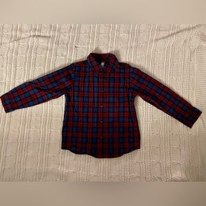 TEA COLLECTION Holiday Button Down (Size 7)